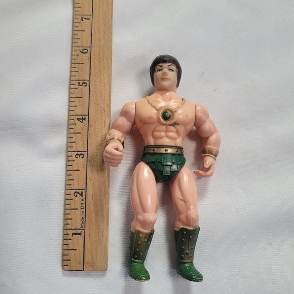 Vintage Soma Fantasy World Herocon Warrior Action Figure 6" - Picture 6 of 6
